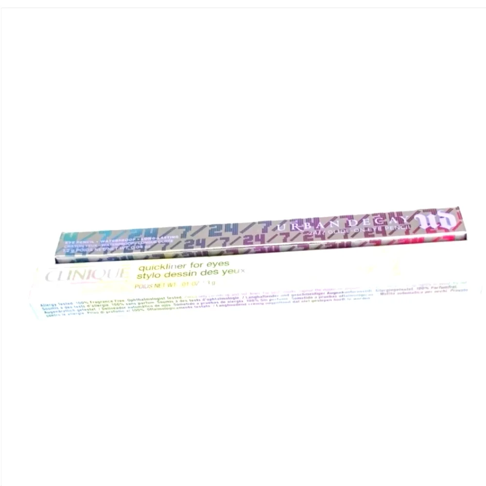 Lot of Two 2 Urban Decay &  Clinique Eyeliner Sabbath Blue Grey